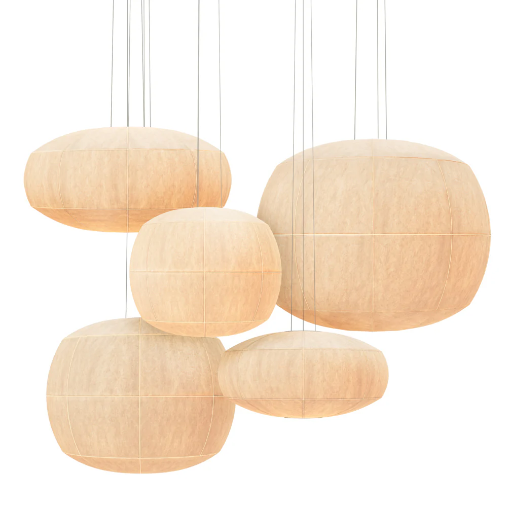 Big Glow Pendant Lamp 800 by Rakumba Pendant Lamps